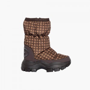 Botas de Nieve Goldbergh POWER Marrones Oscuro | WJBHFK-436