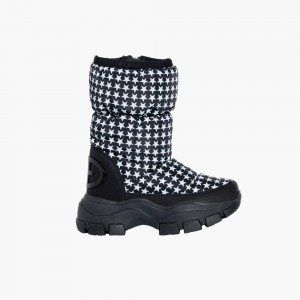 Botas de Nieve Goldbergh POWER Negras Blancas | DQZKPB-924