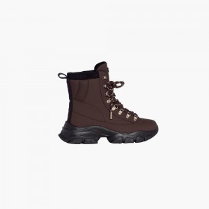 Botas de Nieve Goldbergh STROLL Marrones Oscuro | EVAWUF-683