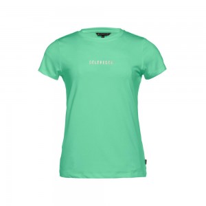 Camiseta Goldbergh AVERY short sleeve Verde | UANZQT-349