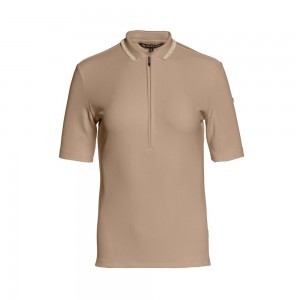 Camiseta Goldbergh CASSIA short sleeve Marrones | HIASKR-941