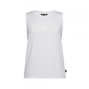 Camiseta sin Manga Goldbergh GIGI sleeveless Blancas | KEYUDN-594