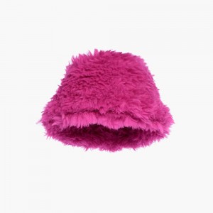 Gorro Goldbergh BIRD faux fur Rosas | VUPTRW-028