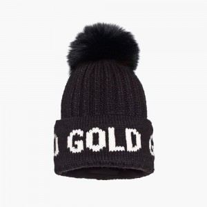 Gorro Goldbergh HODD faux pom Negras | ZWVGQD-981