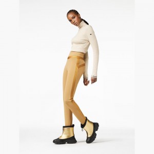 Leggins Goldbergh PRAISE ski Marrones | IBLXPG-658