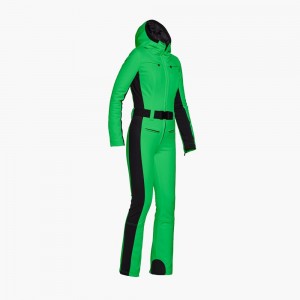 Ski Suit Goldbergh PARRY Verde | GWNZOY-825