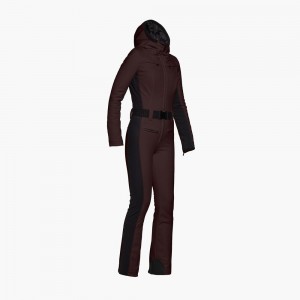 Ski Suit Goldbergh PARRY long Marrones Oscuro | GZLPSM-437