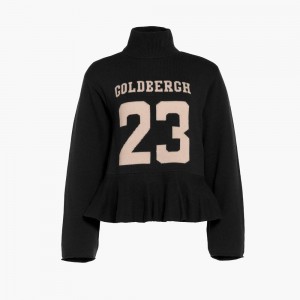 Suéter Goldbergh DANGLE long sleeve knit Negras | DRTUYF-917