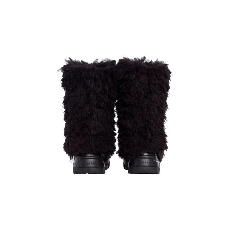 Botas de Nieve Goldbergh BUSHY snowboot faux fur Negras | HVXDFR-725