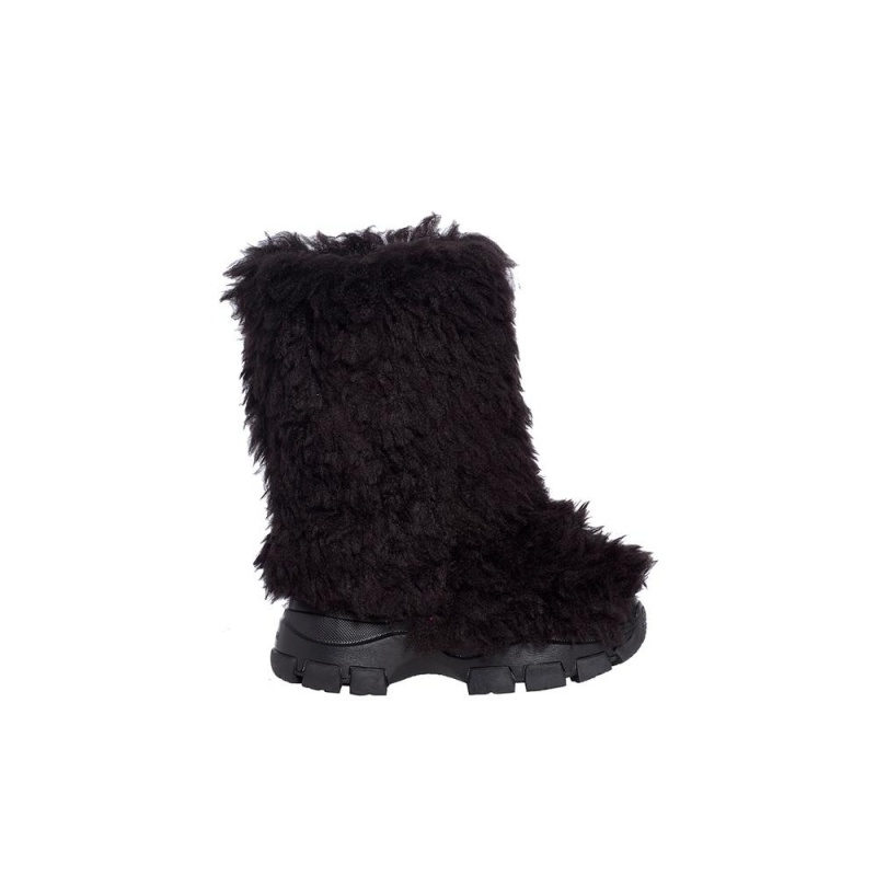 Botas de Nieve Goldbergh BUSHY snowboot faux fur Negras | HVXDFR-725