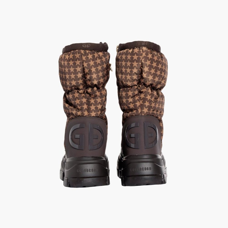 Botas de Nieve Goldbergh POWER Marrones Oscuro | WJBHFK-436