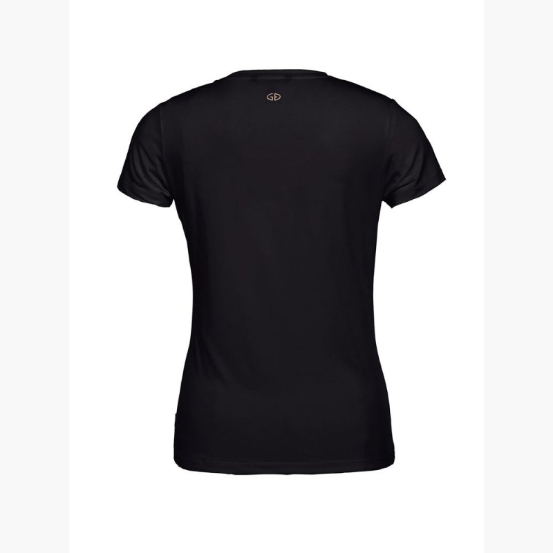 Camiseta Goldbergh AVERY short sleeve Negras | EWHCMF-503