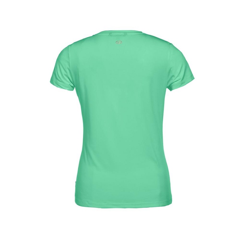 Camiseta Goldbergh AVERY short sleeve Verde | UANZQT-349