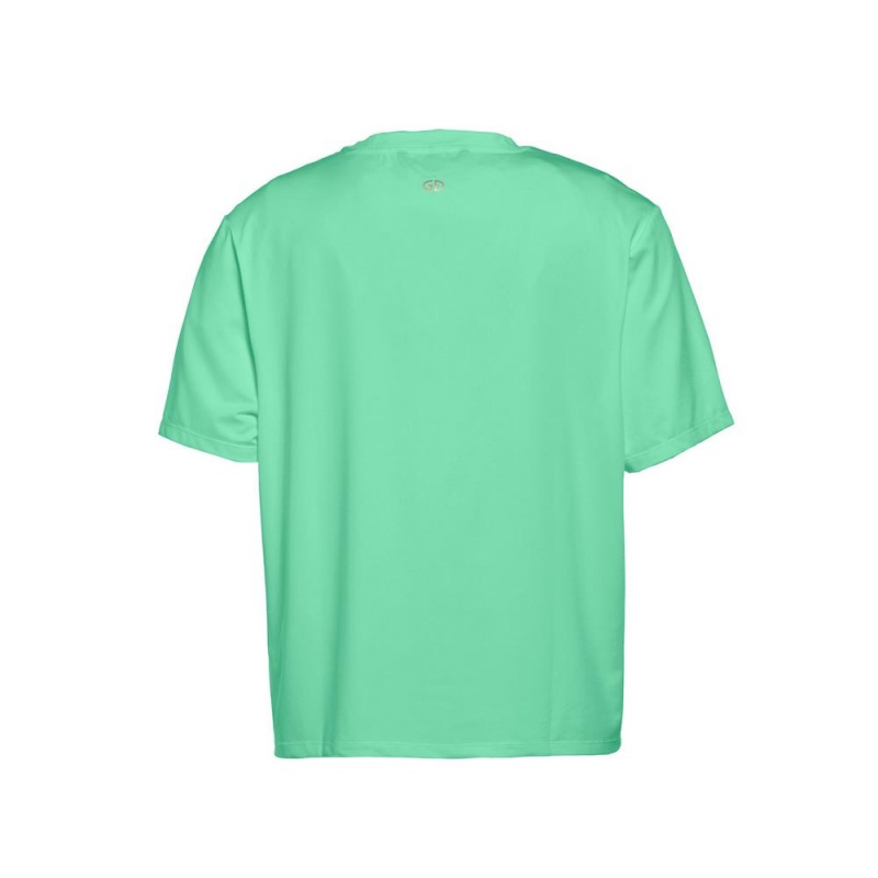 Camiseta Goldbergh BOXY short sleeve Verde | ICWUZH-982