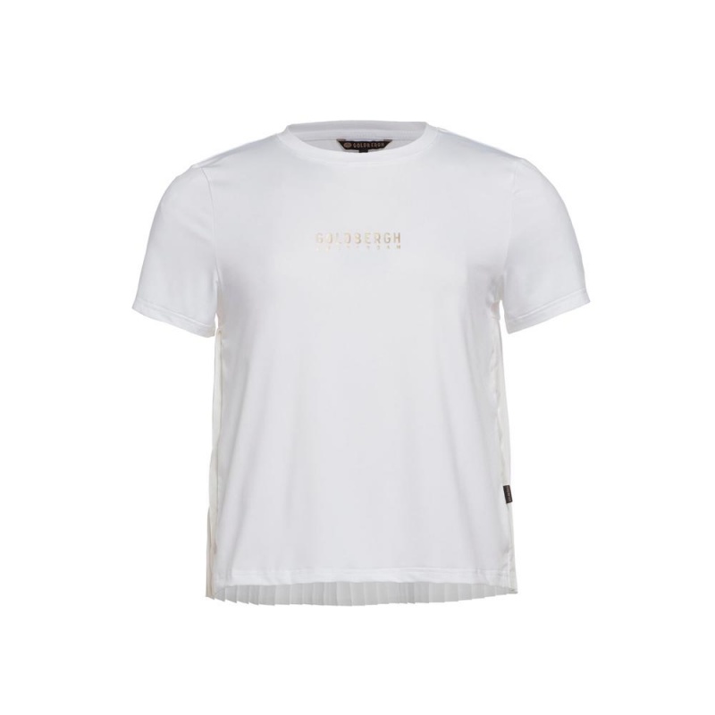 Camiseta Goldbergh GROOVE short sleeve Blancas | FDROQS-720