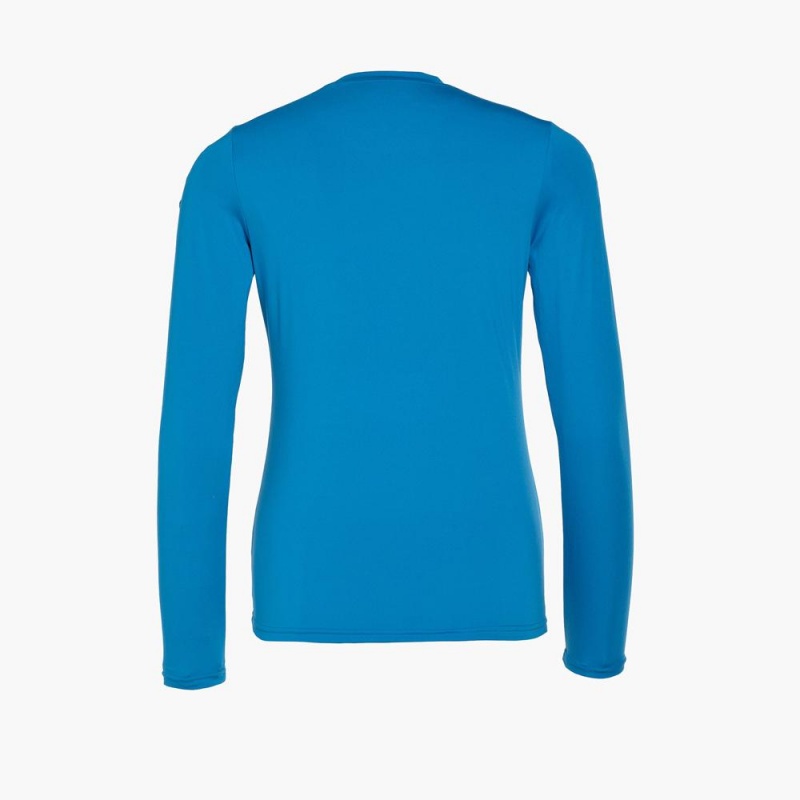 Camiseta Goldbergh SUPER G long sleeve Azules | OSMPYW-539