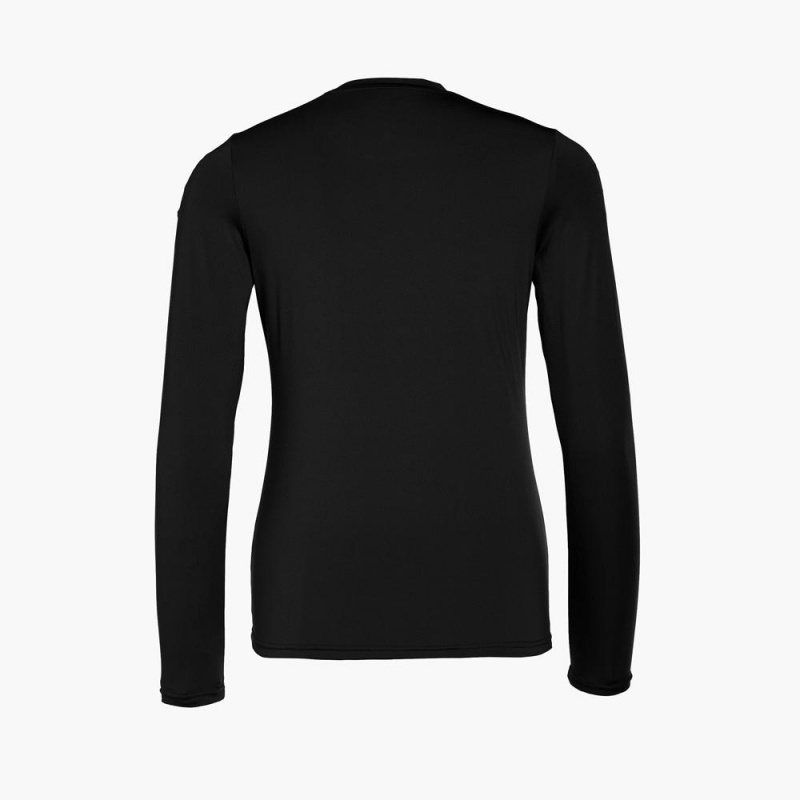 Camiseta Goldbergh SUPER G long sleeve Negras | ZEPTWM-930