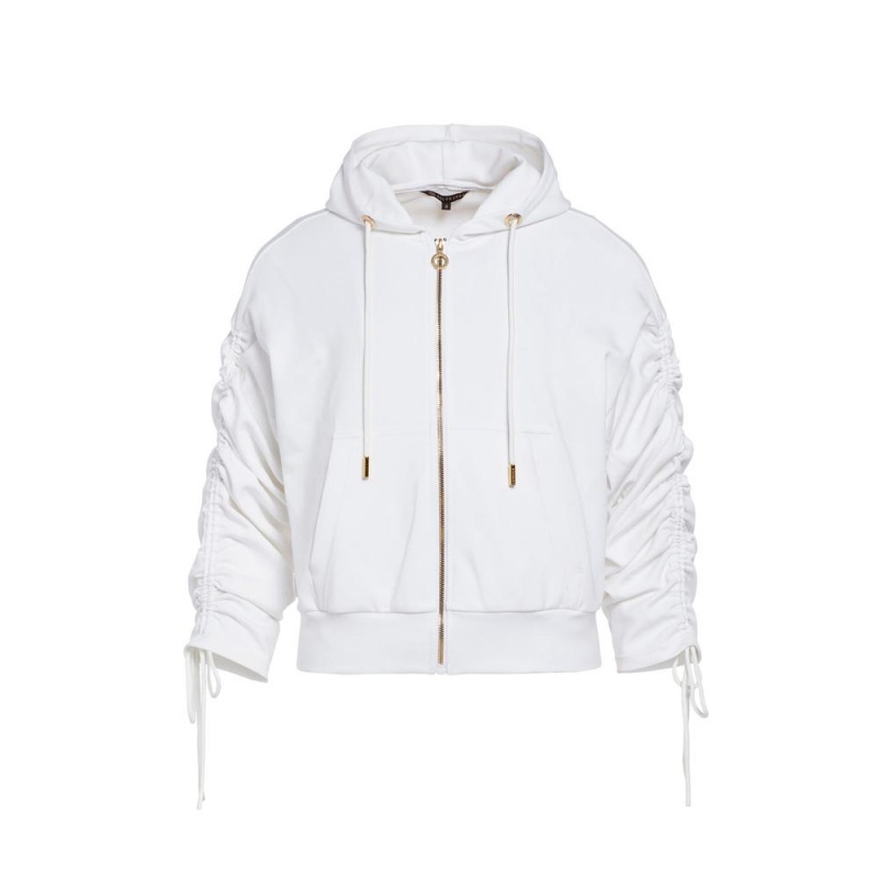 Chamarras Goldbergh JAZLYN hooded cardigan Blancas | RTBAPX-286