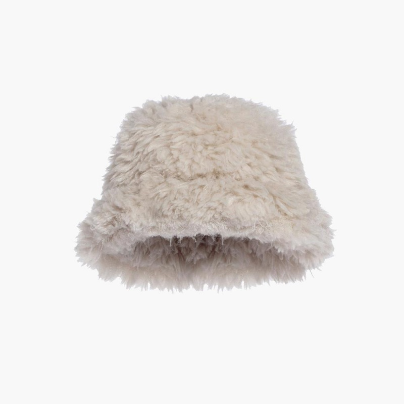 Gorro Goldbergh BIRD faux fur Blancas | KODBLJ-573