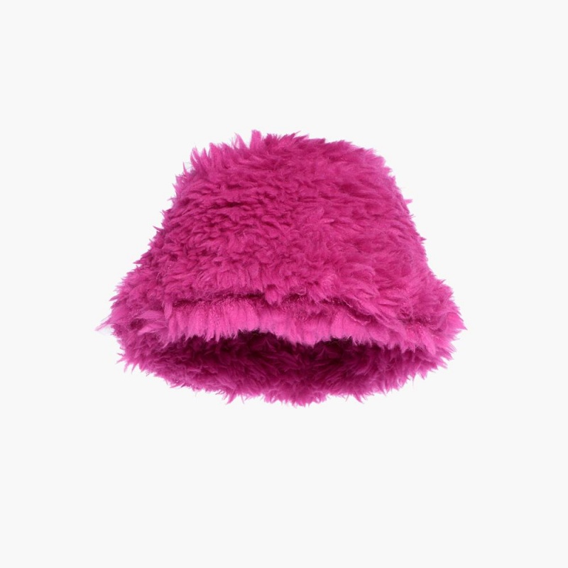 Gorro Goldbergh BIRD faux fur Rosas | VUPTRW-028