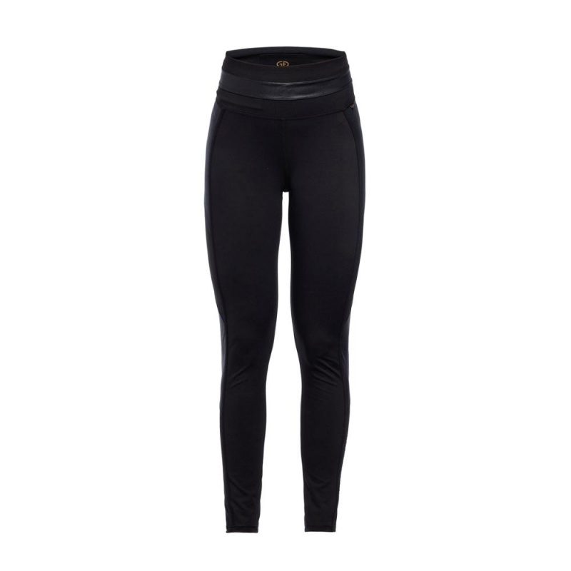 Leggins Goldbergh Skyscraper Negras | IGWYOK-698