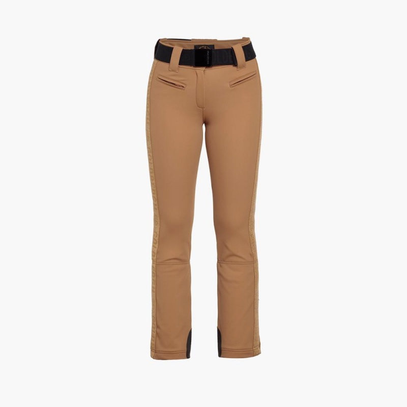 Pantalon Esquí Goldbergh GOLDEN EDGE Marrones | YCRKWO-102