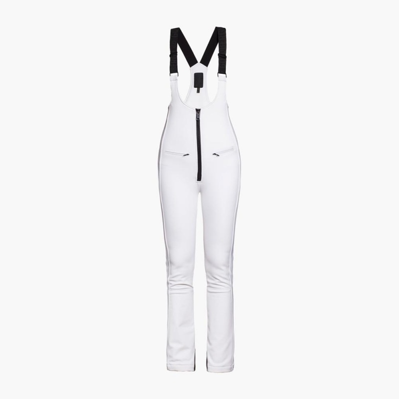 Pantalon Esquí Goldbergh PHOEBE ski salopette Blancas | VIAGND-740