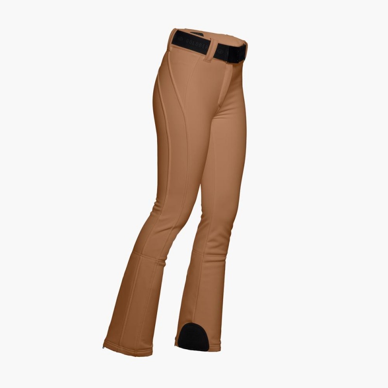 Pantalon Esquí Goldbergh PIPPA Marrones | LQRYNT-610