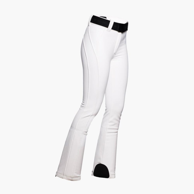 Pantalon Esquí Goldbergh PIPPA long Blancas | PVFLDE-254