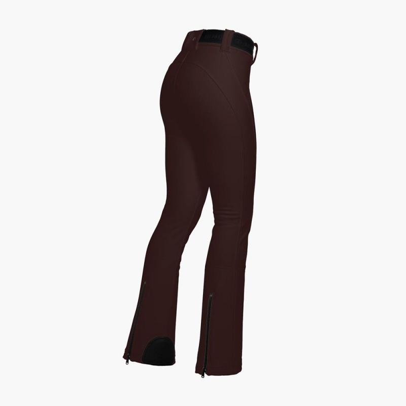 Pantalon Esquí Goldbergh PIPPA long Marrones Oscuro | BZCTDE-062