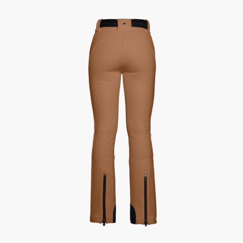 Pantalon Esquí Goldbergh PIPPA long Marrones | KQPGHR-527