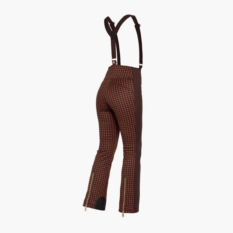 Pantalon Esquí Goldbergh STARSKI Marrones Oscuro | OUIPQV-974