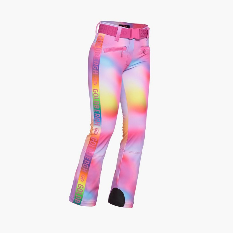 Pantalon Esquí Goldbergh SUPERNOVA Rosas Moradas | GXIYDW-572