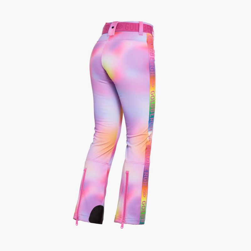 Pantalon Esquí Goldbergh SUPERNOVA Rosas Moradas | GXIYDW-572