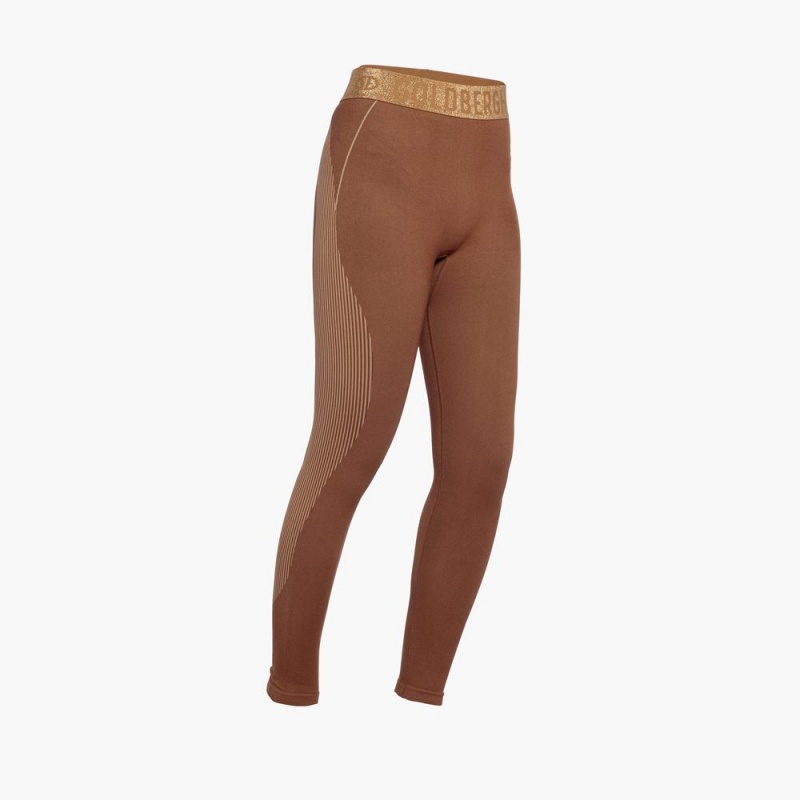 Pantalon Goldbergh FURIOUS baselayer Beige | LHSZOJ-697