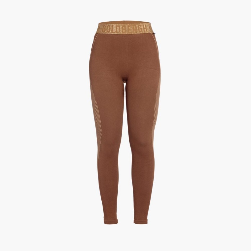 Pantalon Goldbergh FURIOUS baselayer Beige | LHSZOJ-697