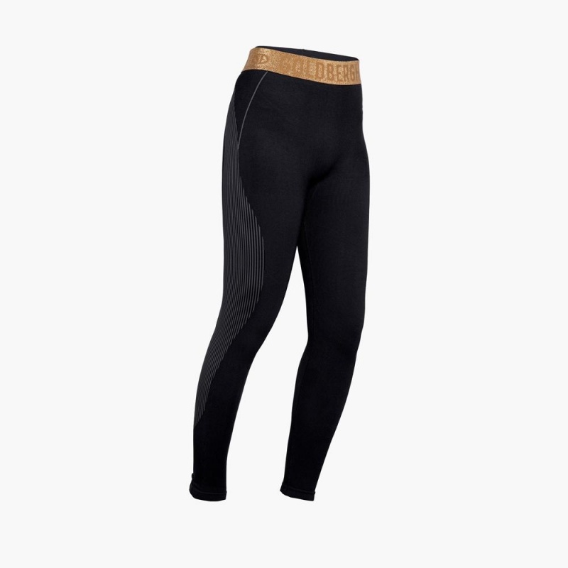 Pantalon Goldbergh FURIOUS baselayer Negras | PTMJXQ-701