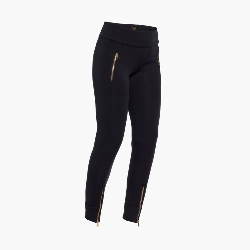 Pantalon Goldbergh LIGHT knit Negras | FHGVSJ-658