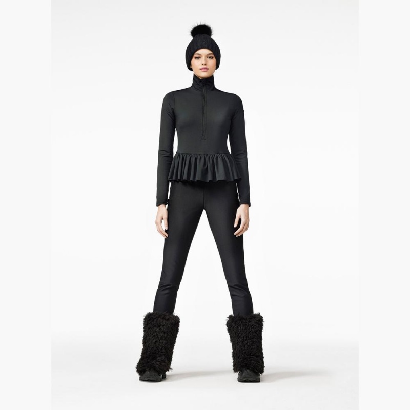 Ski Pully Goldbergh BALLET Negras | HTVQKR-823