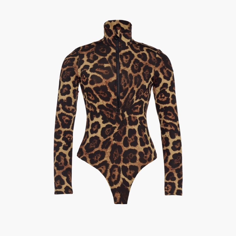 Ski Pully Goldbergh CATHY ski body Leopardo | CBAMNG-610