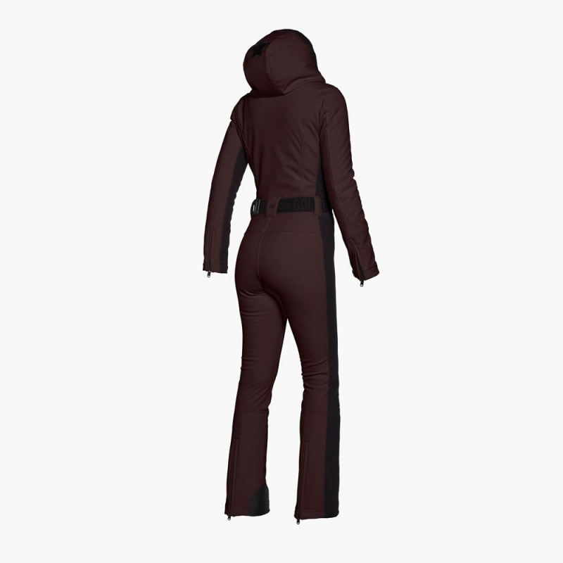 Ski Suit Goldbergh PARRY Marrones Oscuro | KCDHYN-851