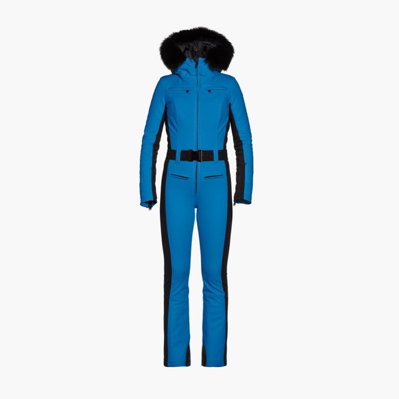 Ski Suit Goldbergh PARRY faux border long Azules | GUDNBL-346