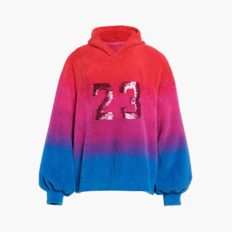 Sudadera con Capucha Goldbergh DESIRE hooded knit Rojas | NTXMGA-128