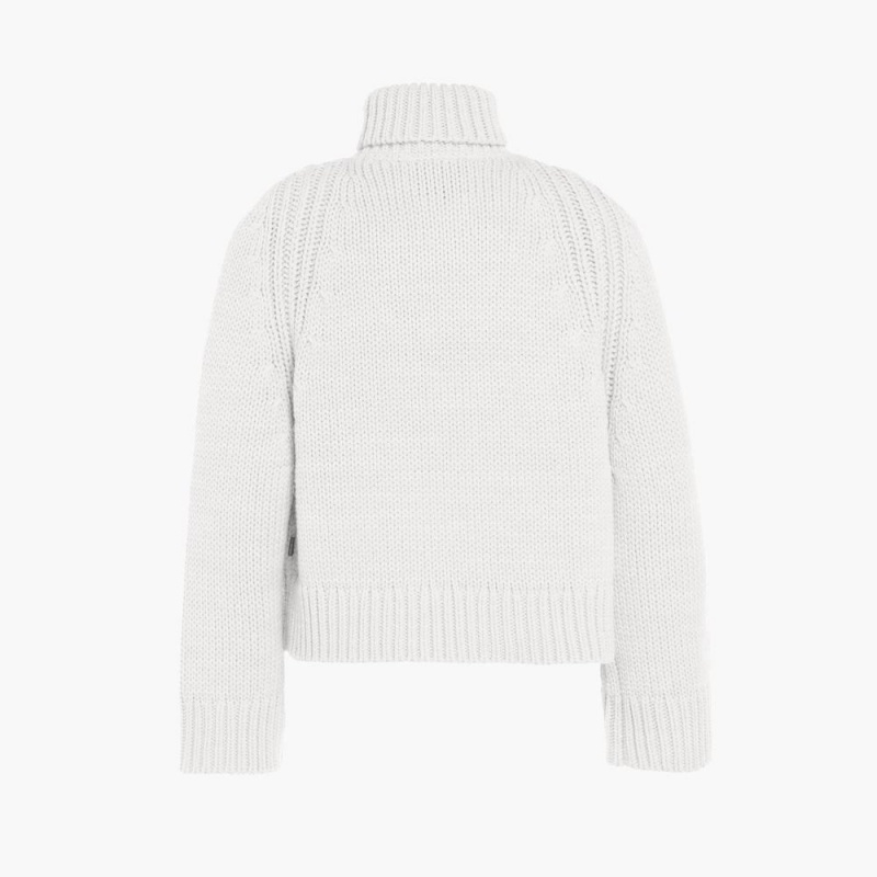 Suéter Goldbergh BEAUTY long sleeve knit Blancas | ENVBTZ-503