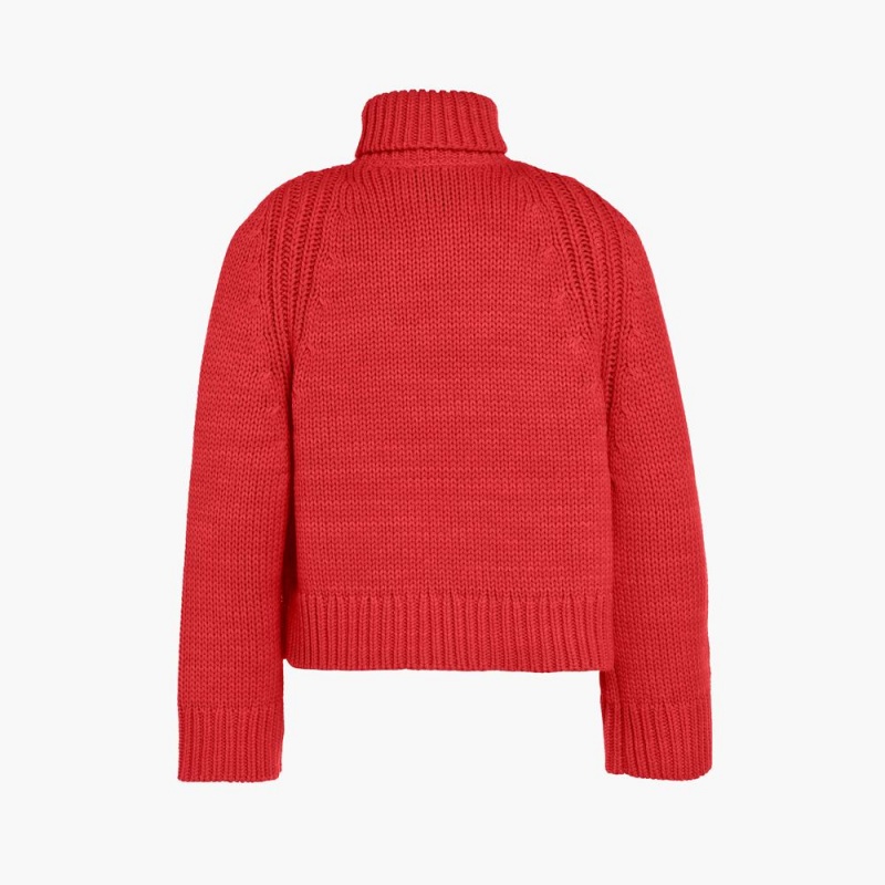 Suéter Goldbergh BEAUTY long sleeve knit Rojas | EUQFBT-259