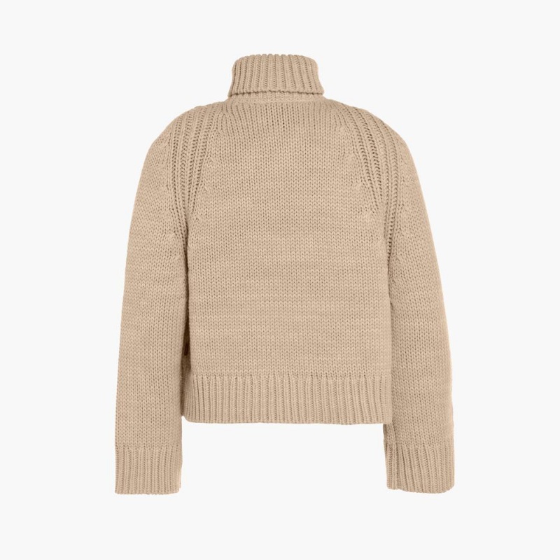 Suéter Goldbergh BEAUTY long sleeve knit Marrones | KMCVBU-642