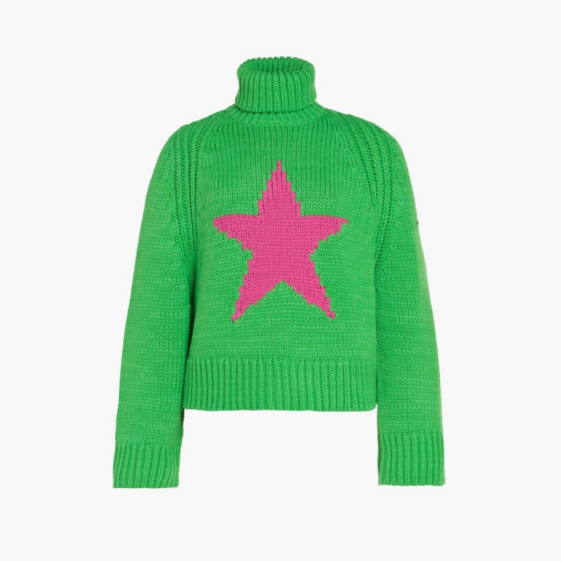 Suéter Goldbergh BEAUTY long sleeve knit Verde | EAPOWX-043