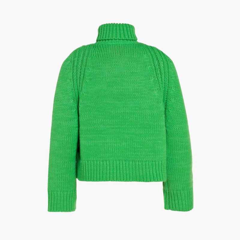 Suéter Goldbergh BEAUTY long sleeve knit Verde | EAPOWX-043