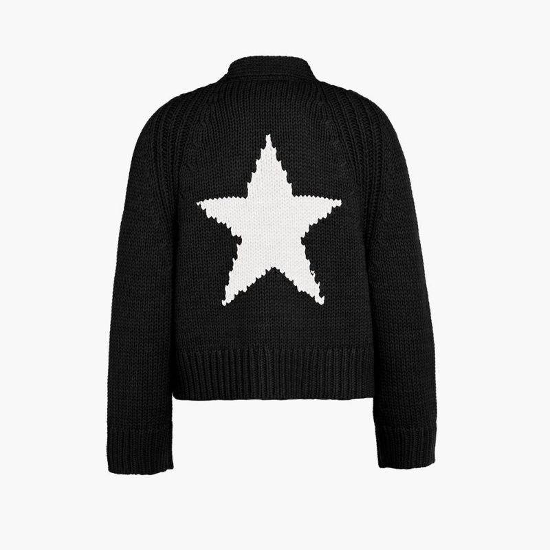 Suéter Goldbergh JOLIE knit cardigan Negras | WMDAUT-643