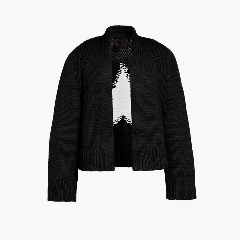 Suéter Goldbergh JOLIE knit cardigan Negras | WMDAUT-643